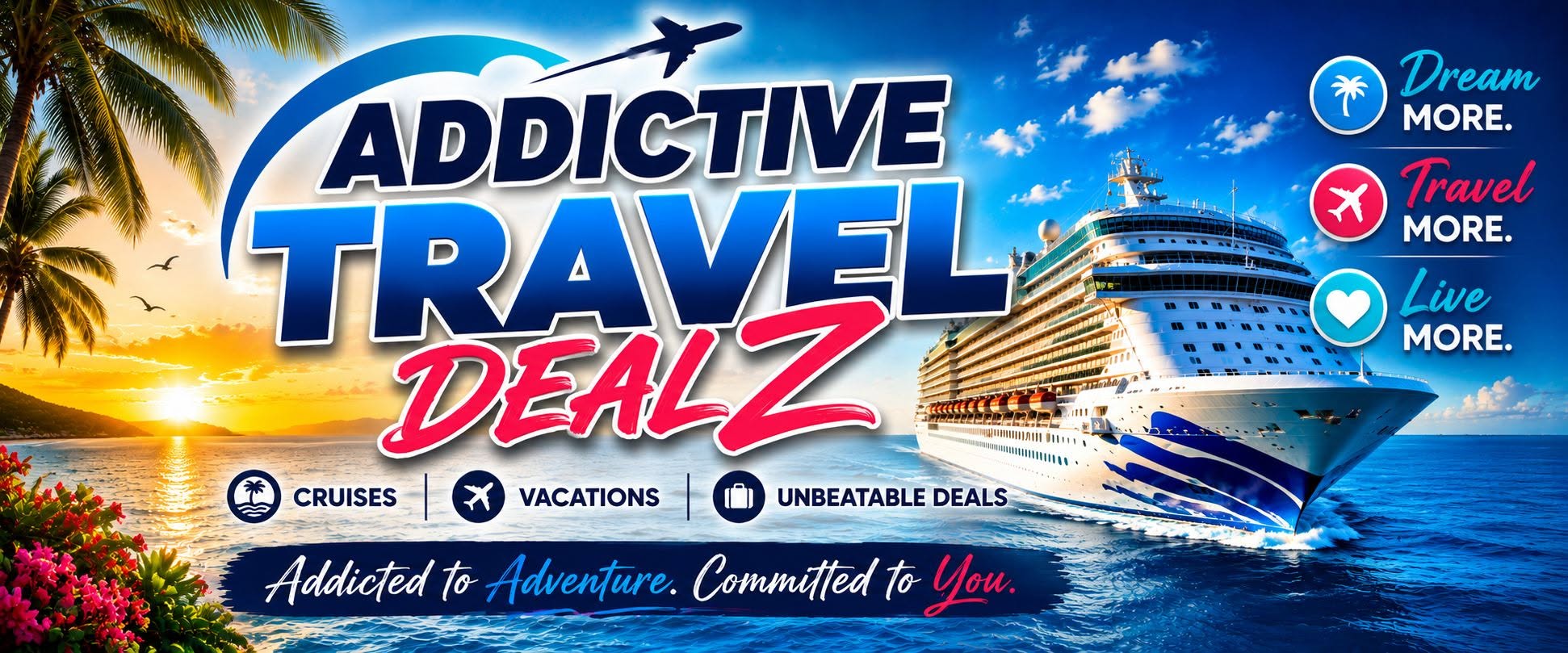 Addictive Travel DealZ logo